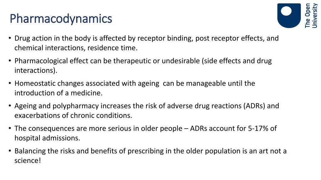 pharmacodynamics pharmacodynamics