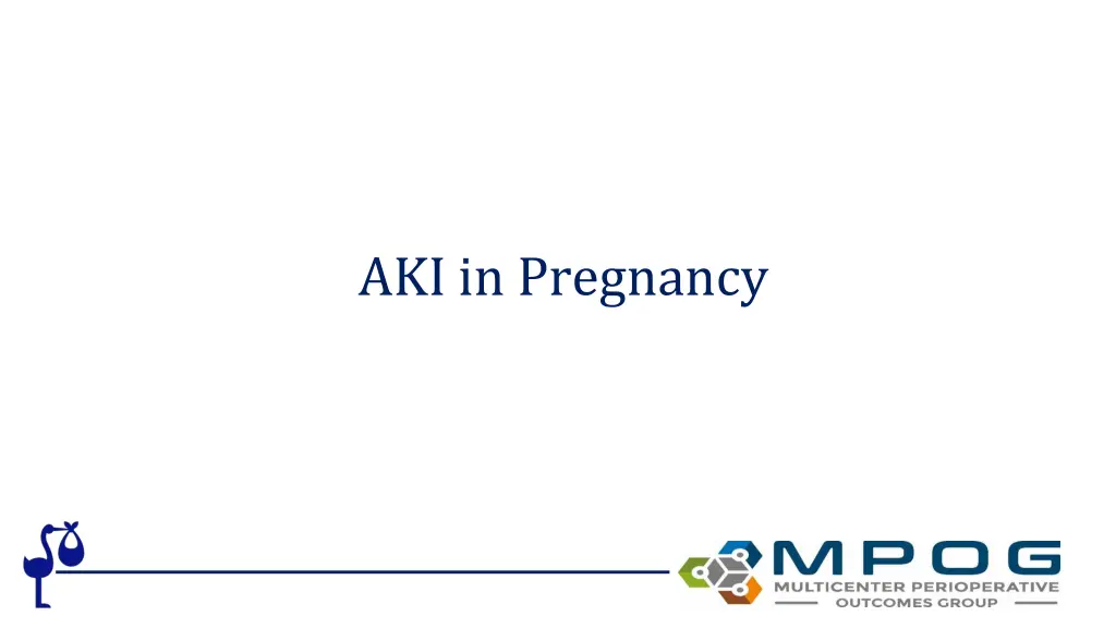 aki in pregnancy