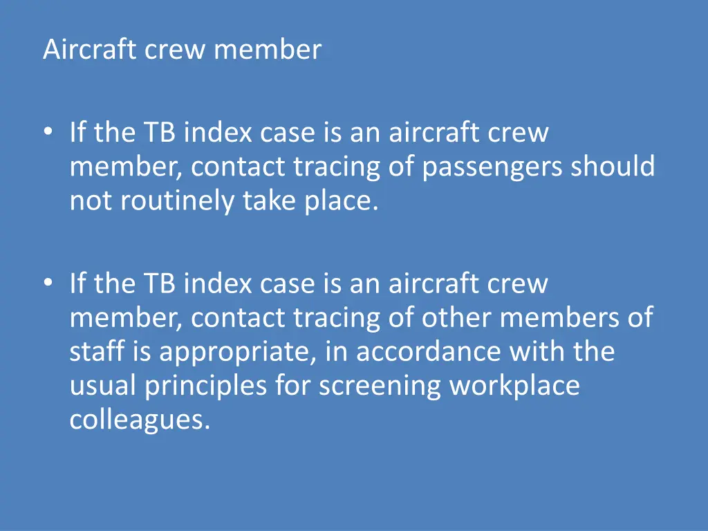 aircraft crew member
