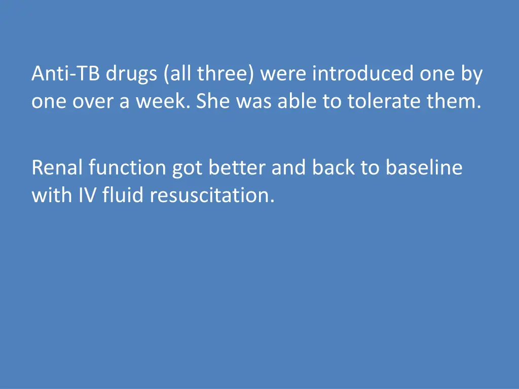 anti tb drugs all three were introduced