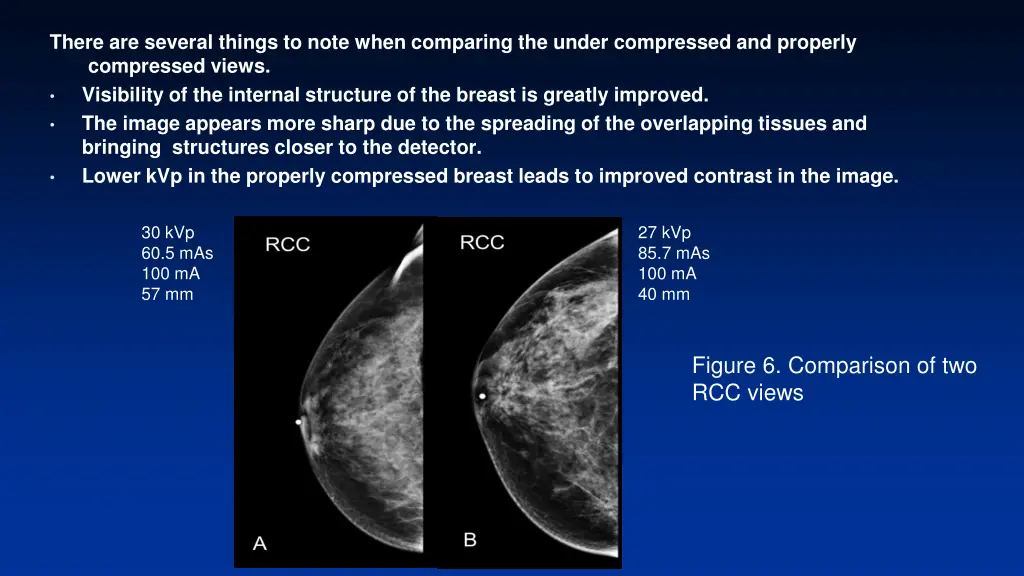 there are several things to note when comparing