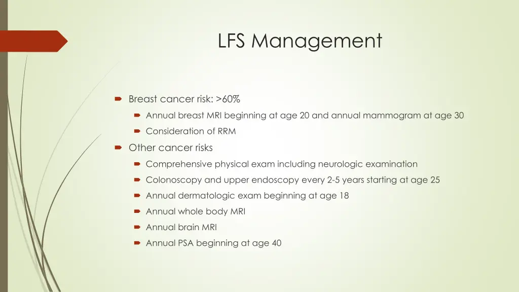 lfs management