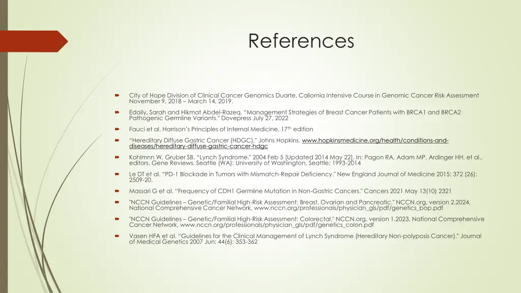 references