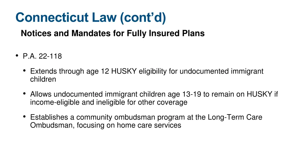 connecticut law cont d notices and mandates 2