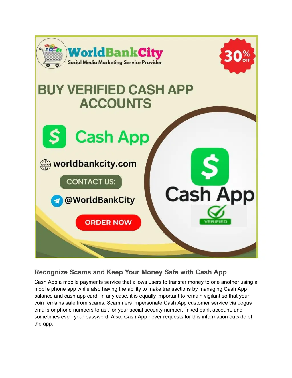 recognize scams and keep your money safe with