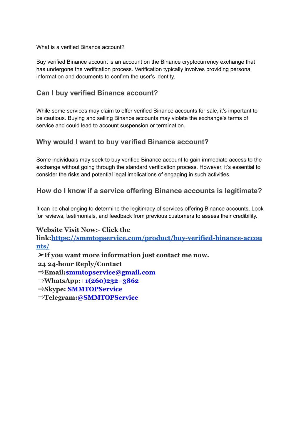 what is a verified binance account buy verified