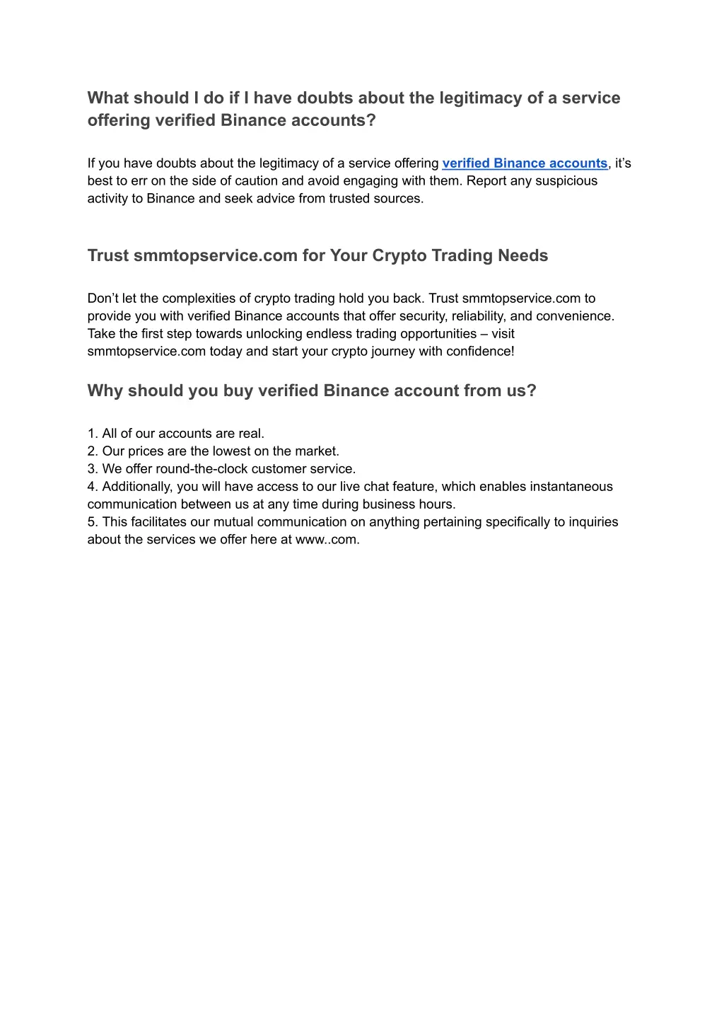 what should i do if i have doubts about