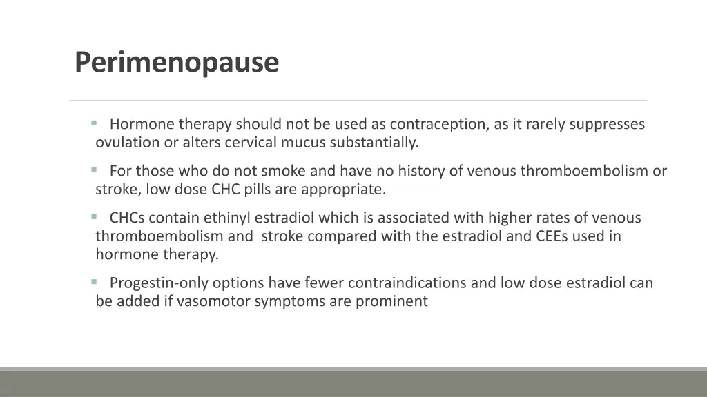 perimenopause 1