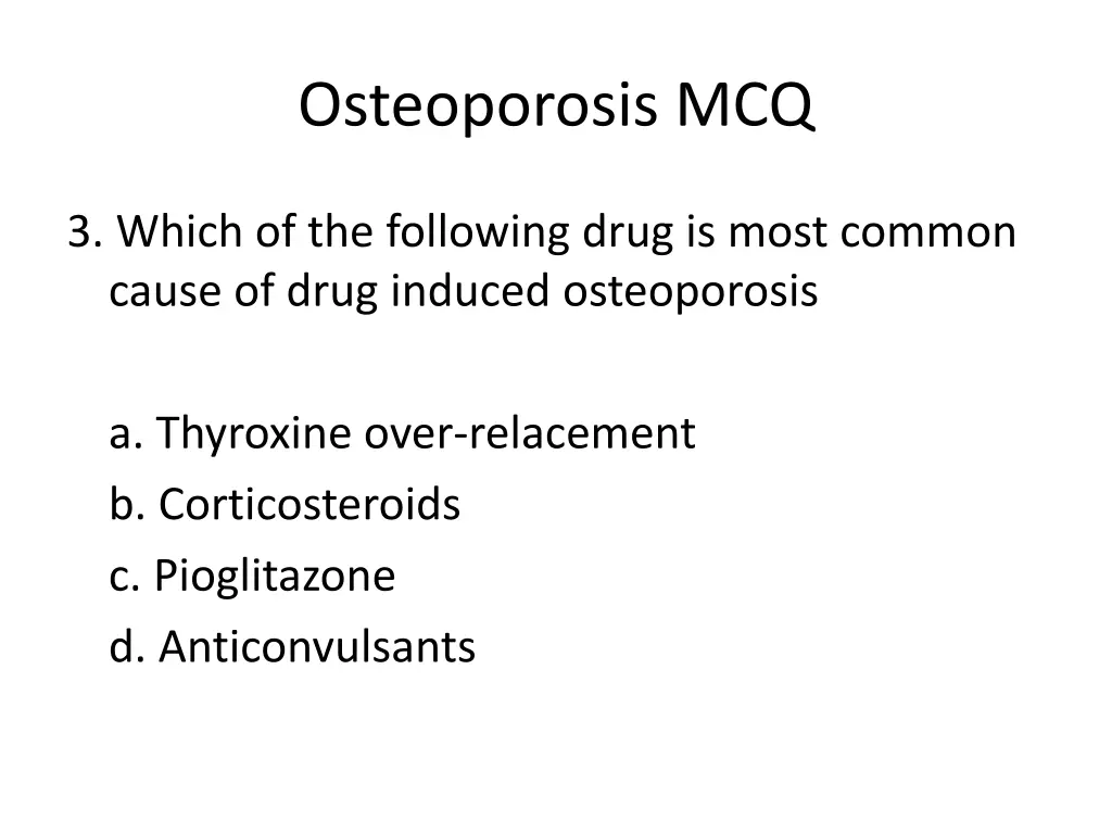 osteoporosis mcq 2