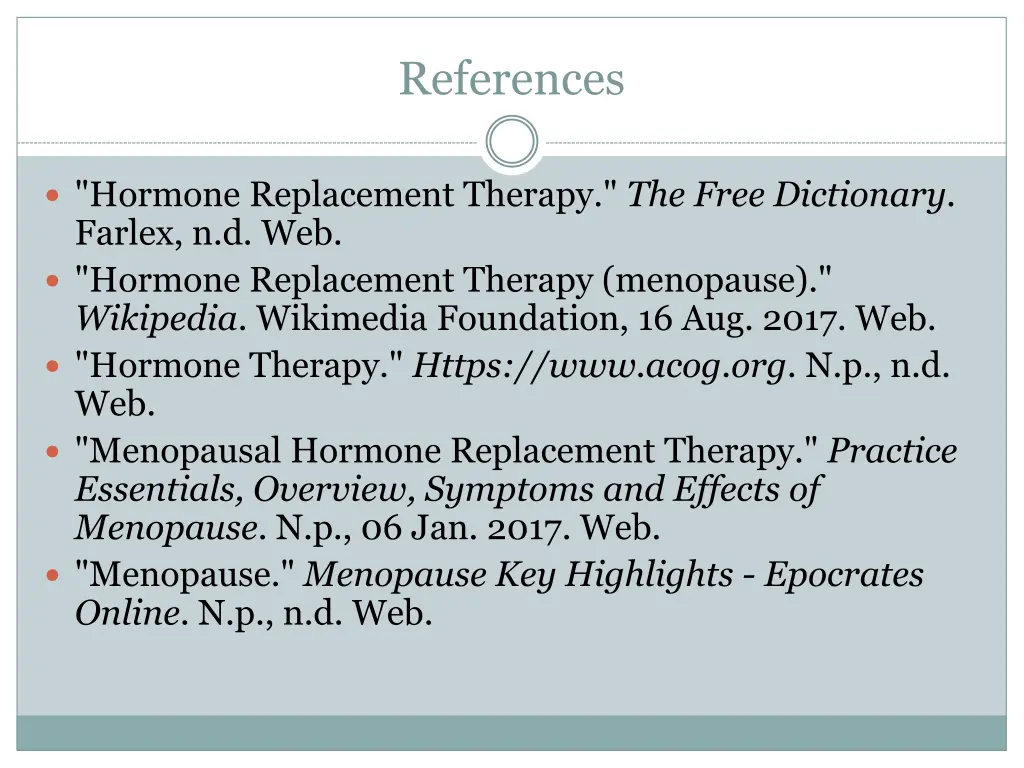 references