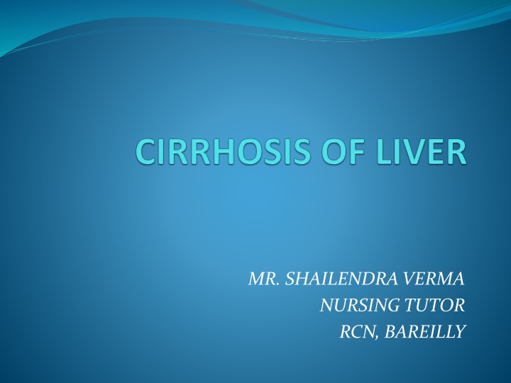 mr shailendra verma nursing tutor rcn bareilly