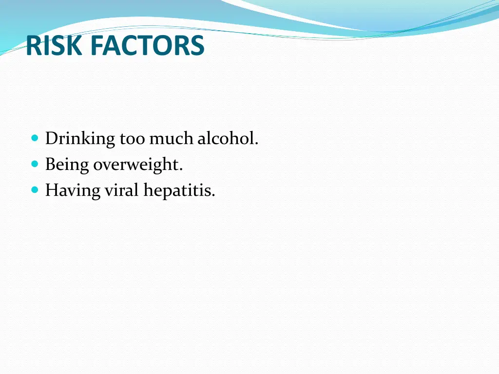 risk factors