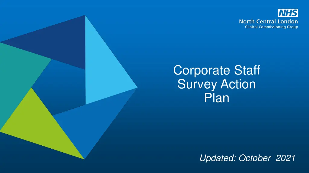 corporate staff survey action plan 2
