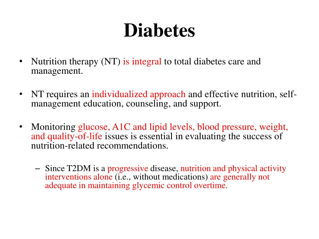 diabetes