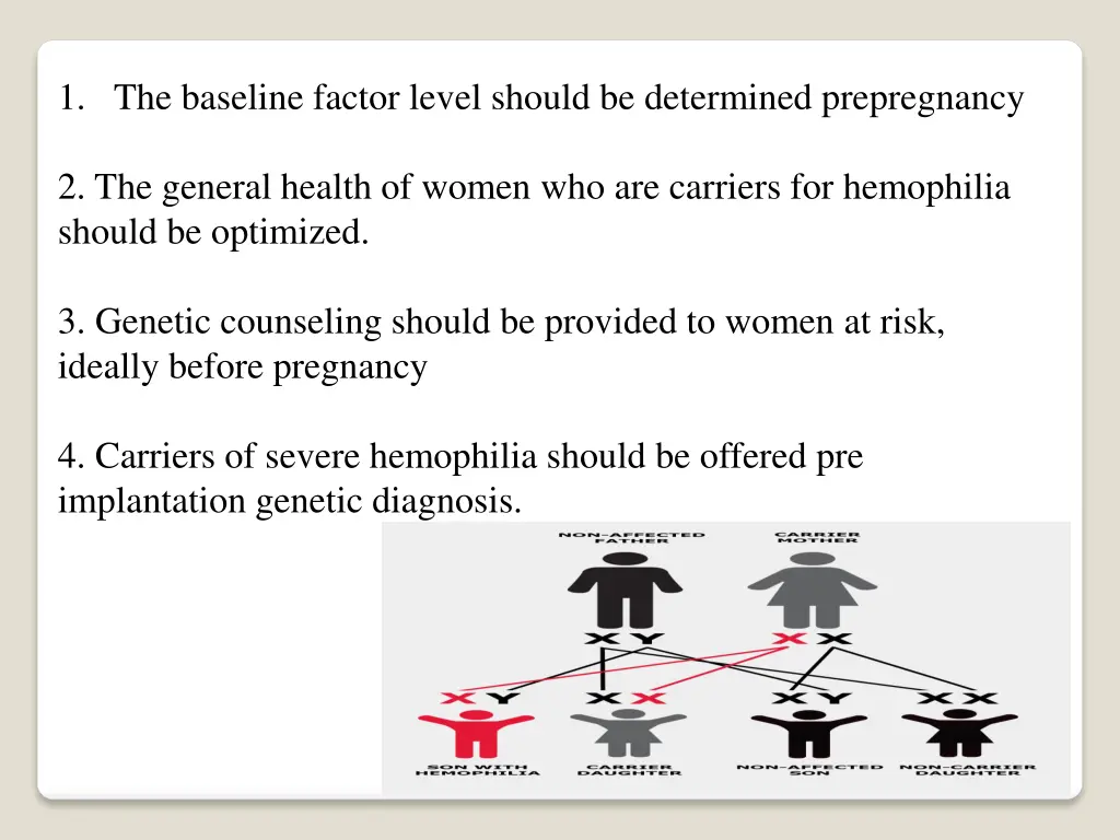 1 the baseline factor level should be determined