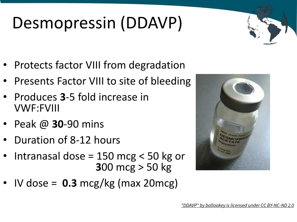 desmopressin ddavp