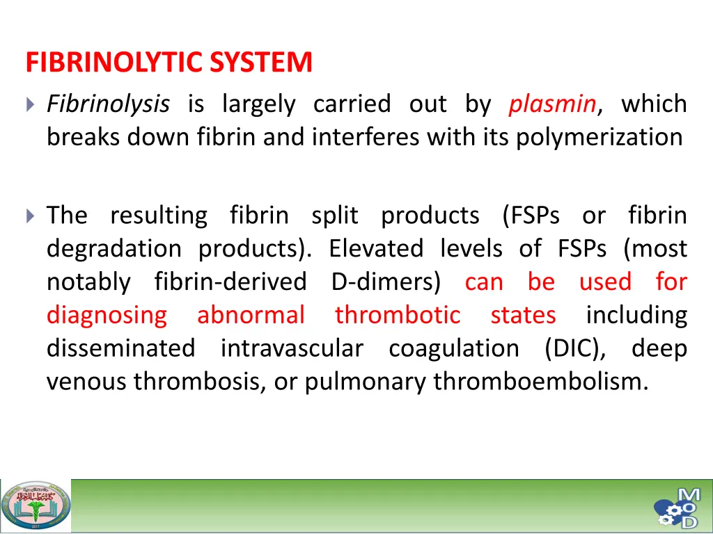 fibrinolytic system