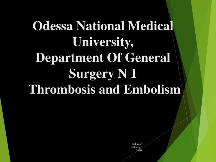 odessa national medical university department