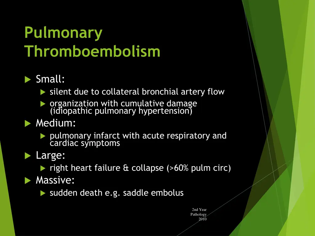 pulmonary thromboembolism 4