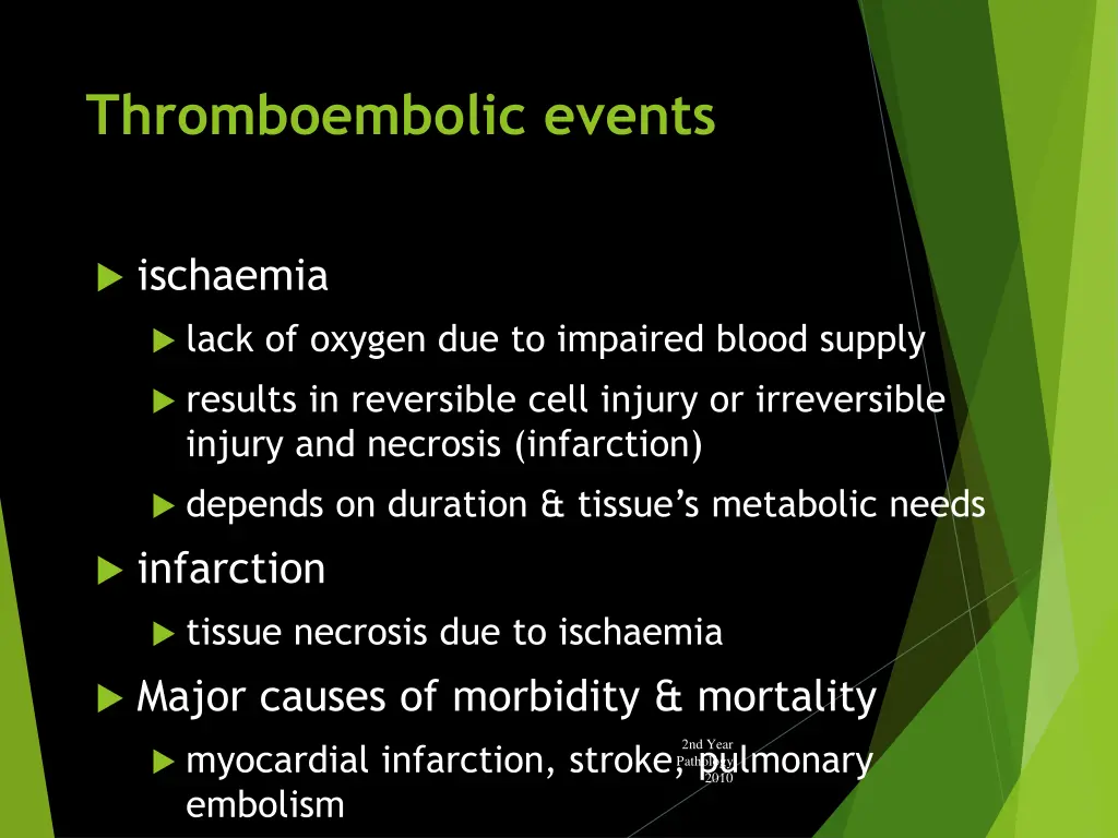 thromboembolic events