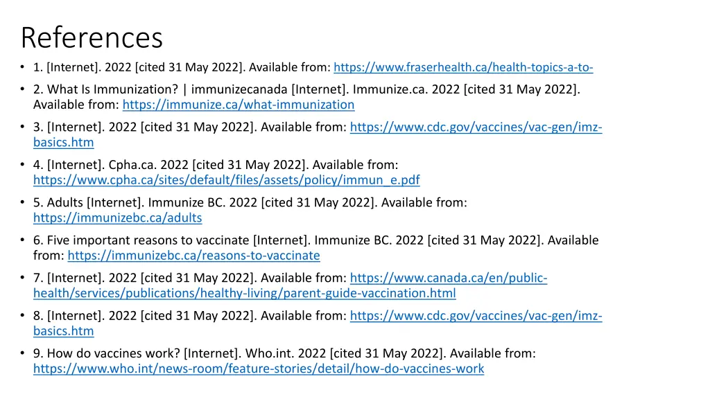 references 1 internet 2022 cited 31 may 2022