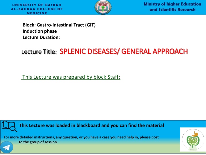ministry of higher education and scientific