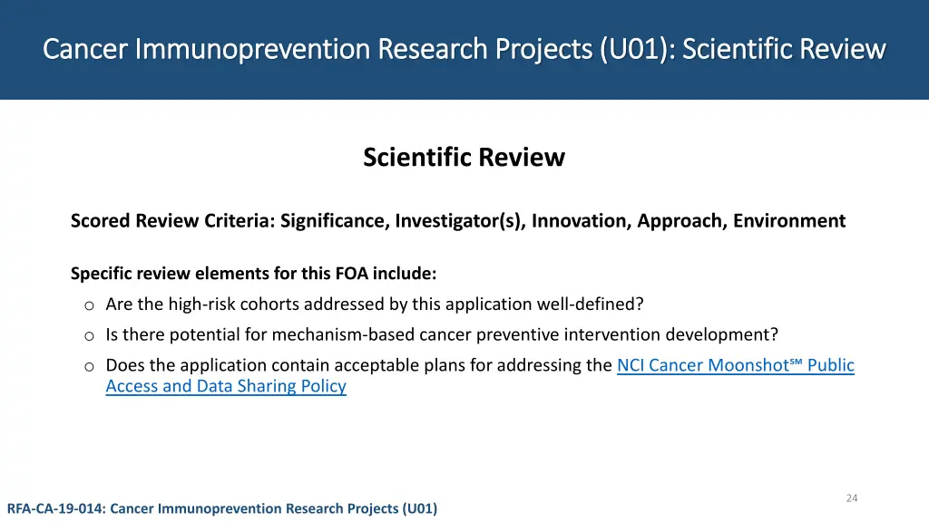 cancer immunoprevention research projects 3