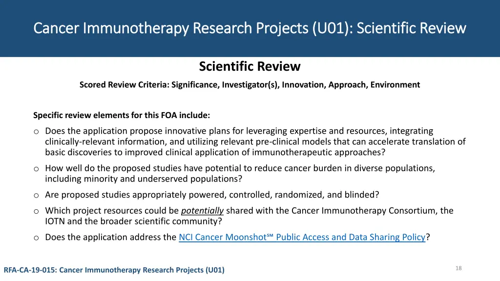 cancer immunotherapy research projects 3