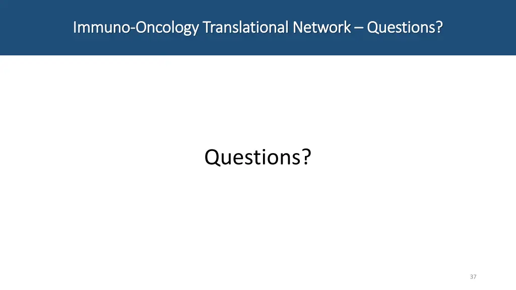 immuno immuno oncology translational network 1