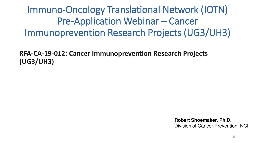 immuno immuno oncology translational network iotn 4