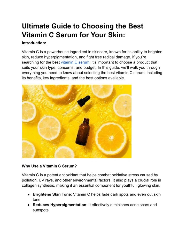 ultimate guide to choosing the best vitamin