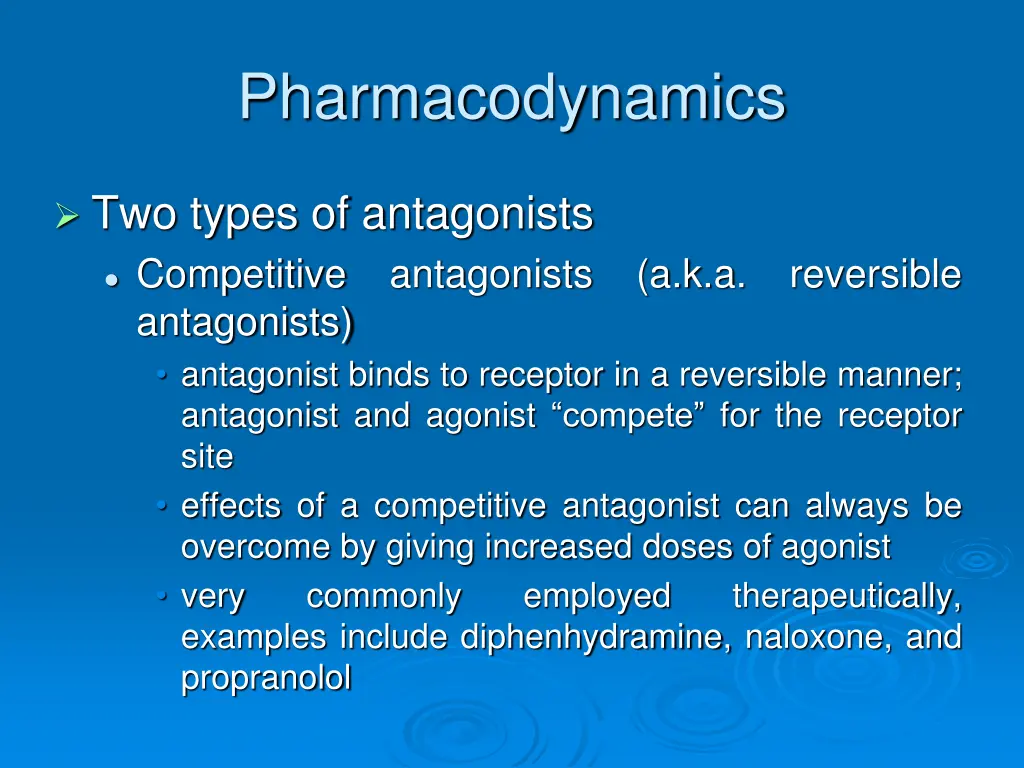 pharmacodynamics 2