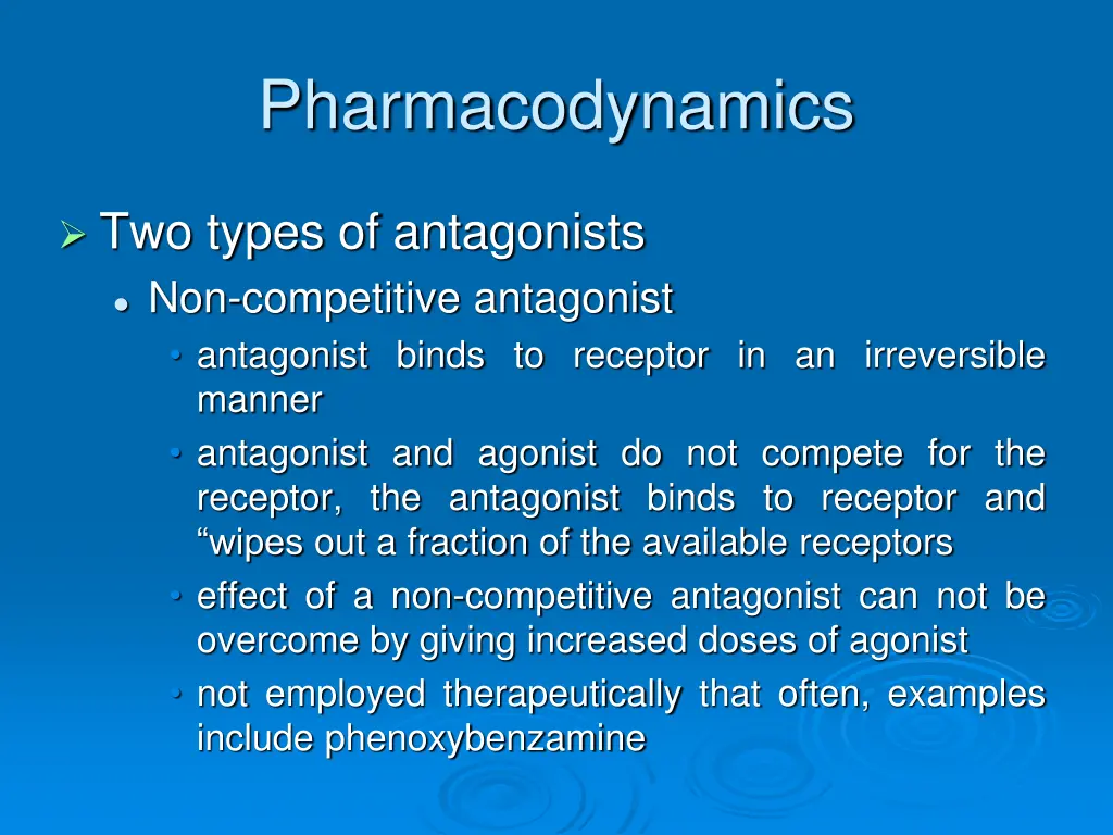 pharmacodynamics 3