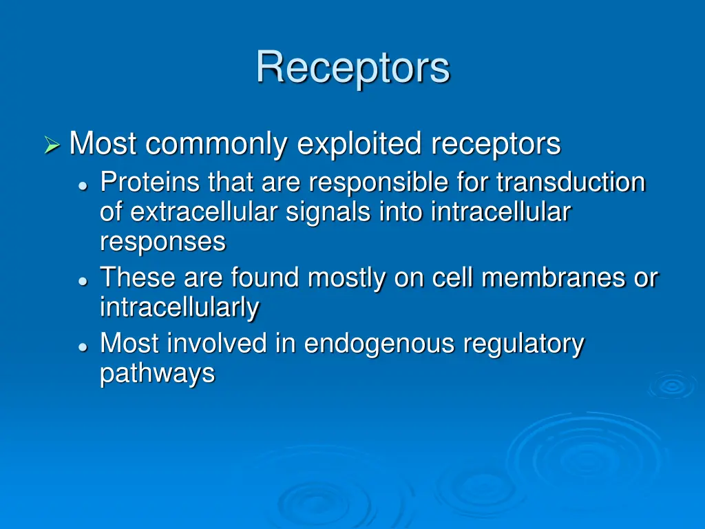 receptors 2