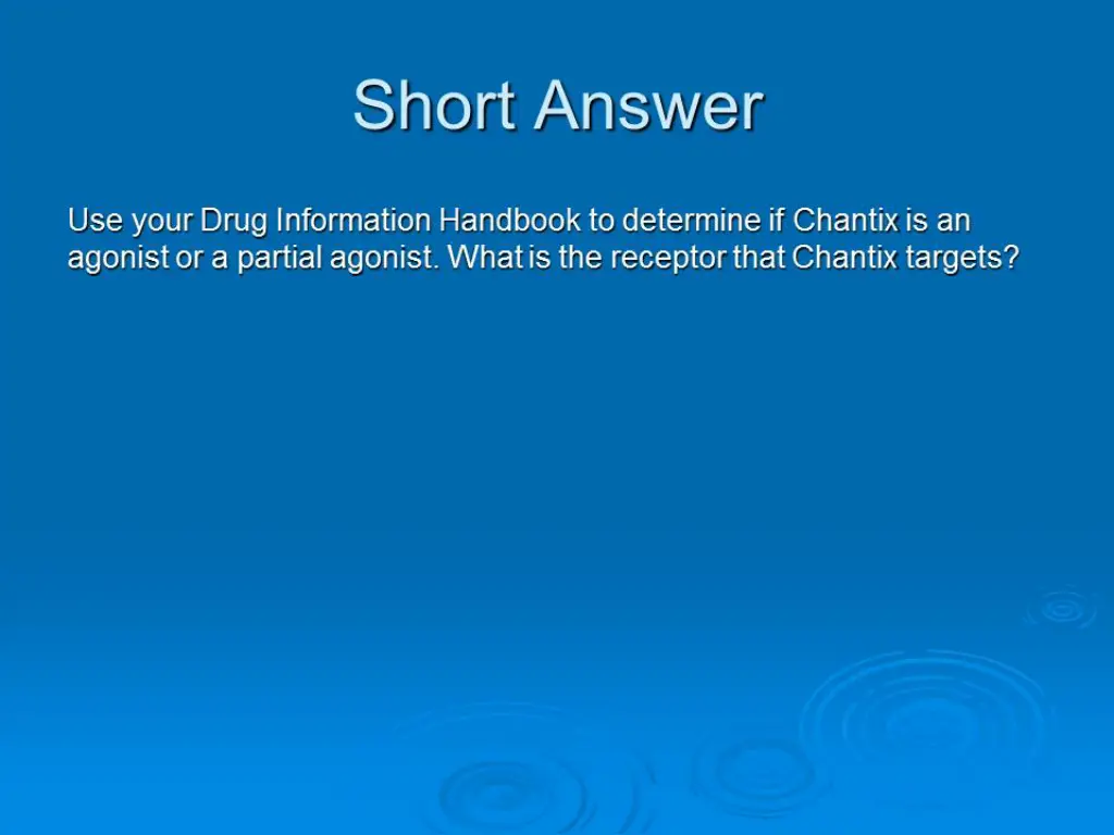 short answer 1