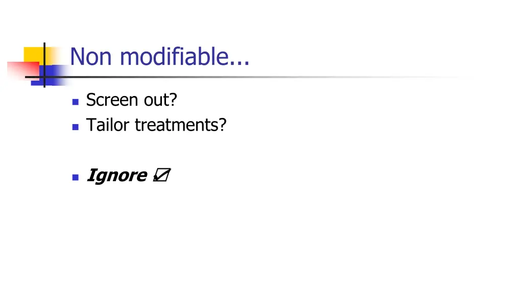 non modifiable