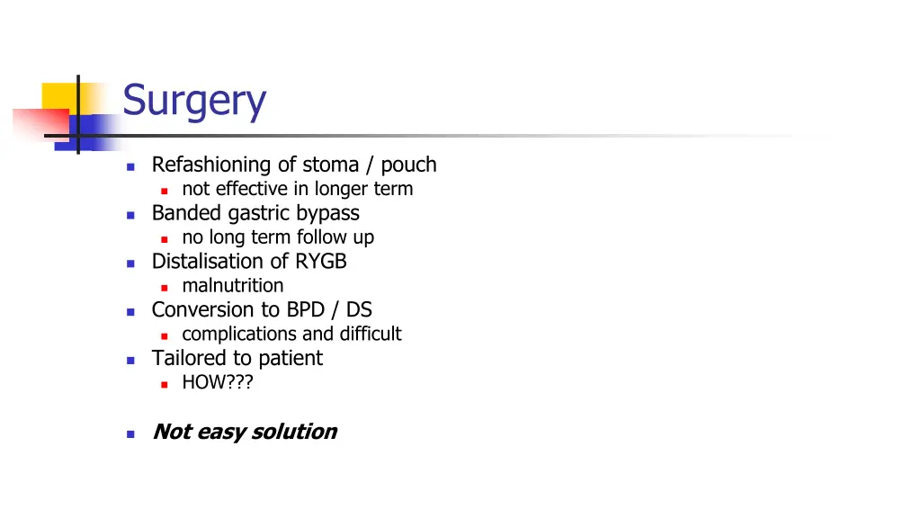 surgery