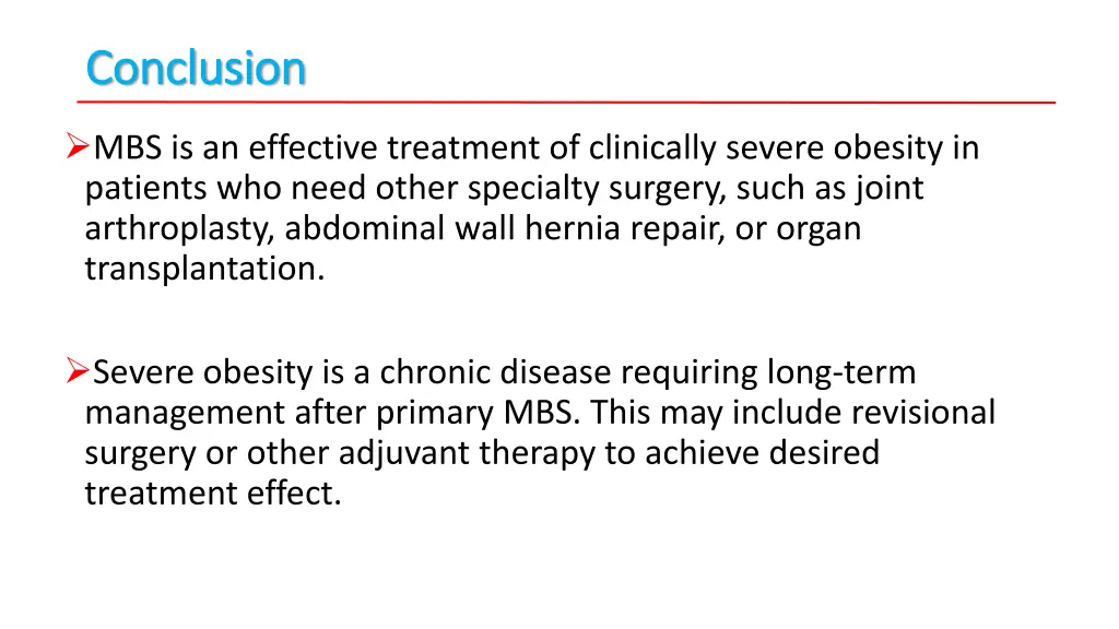 conclusion conclusion 2