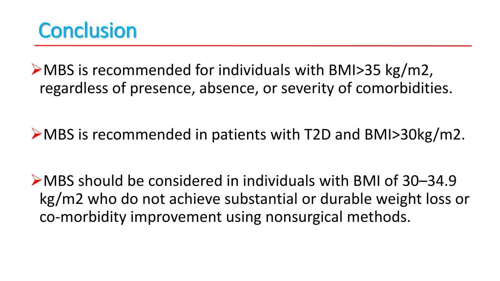 conclusion conclusion