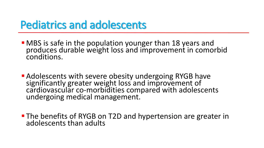 pediatrics and adolescents pediatrics