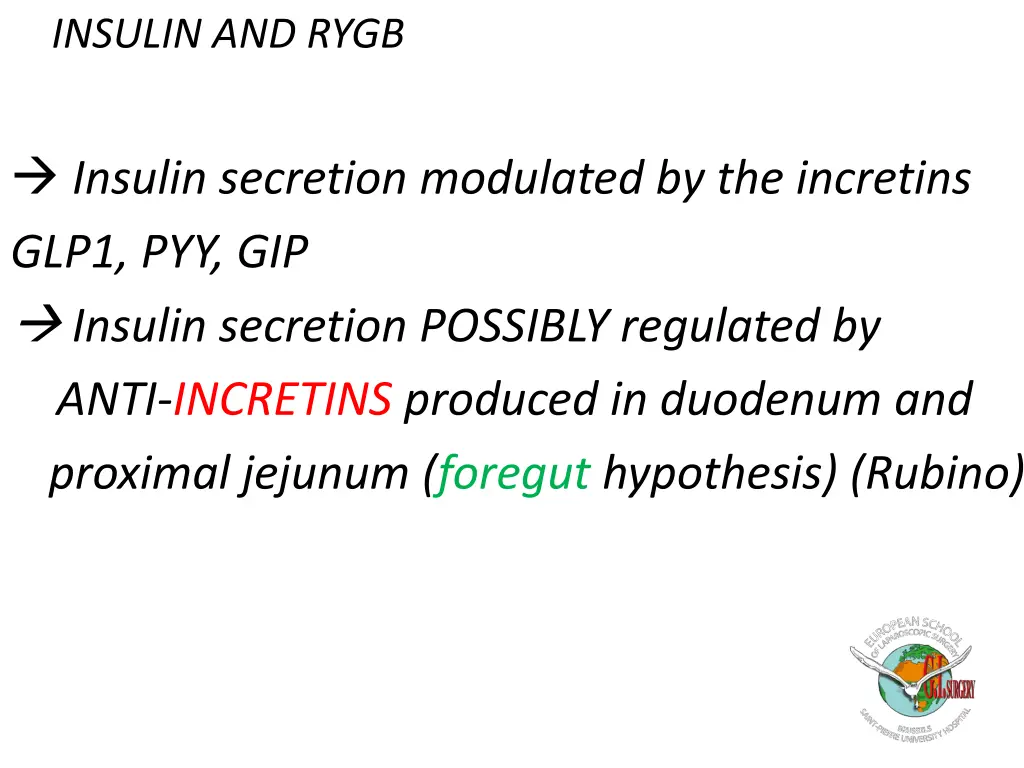 insulin and rygb 1