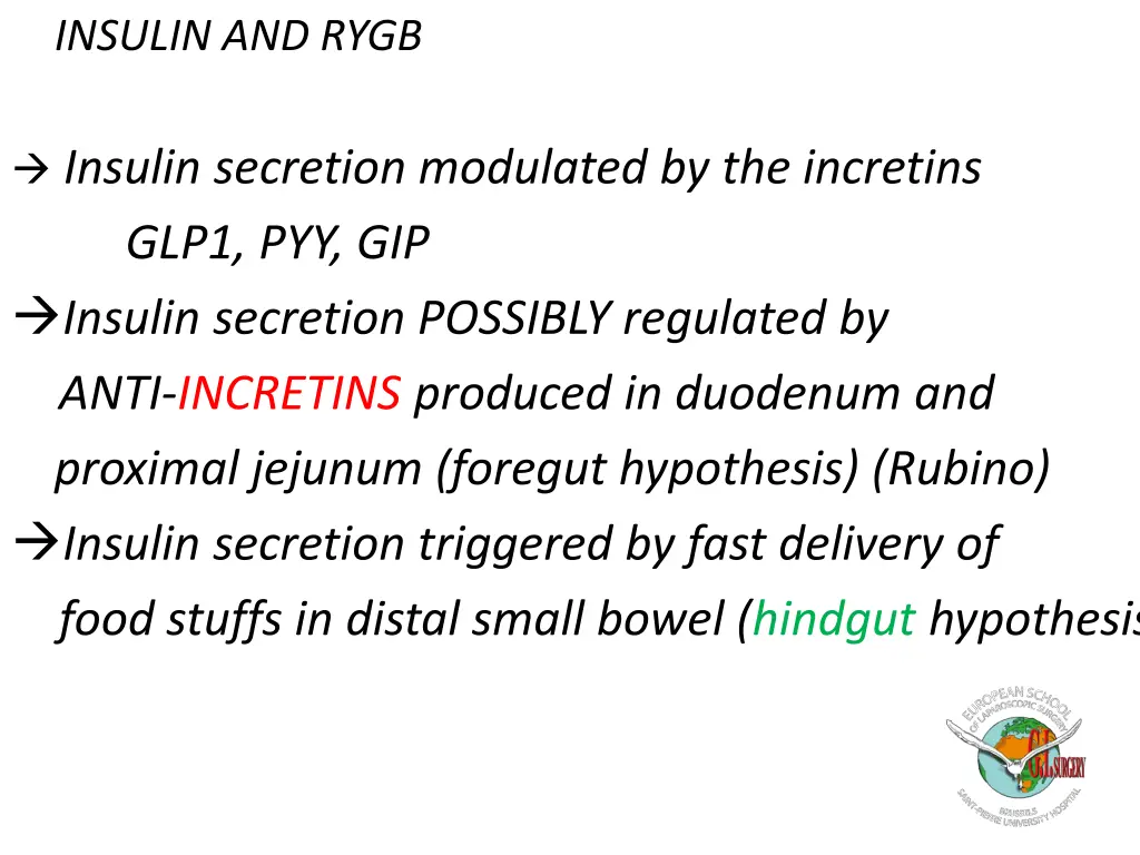 insulin and rygb 2