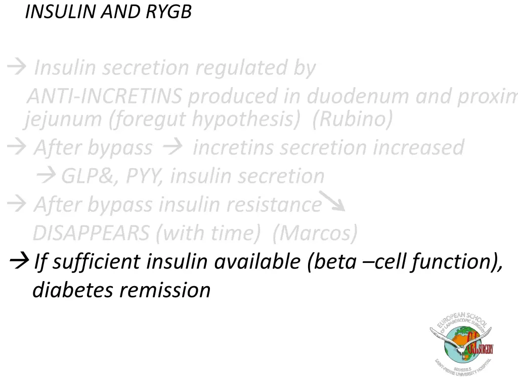 insulin and rygb 4