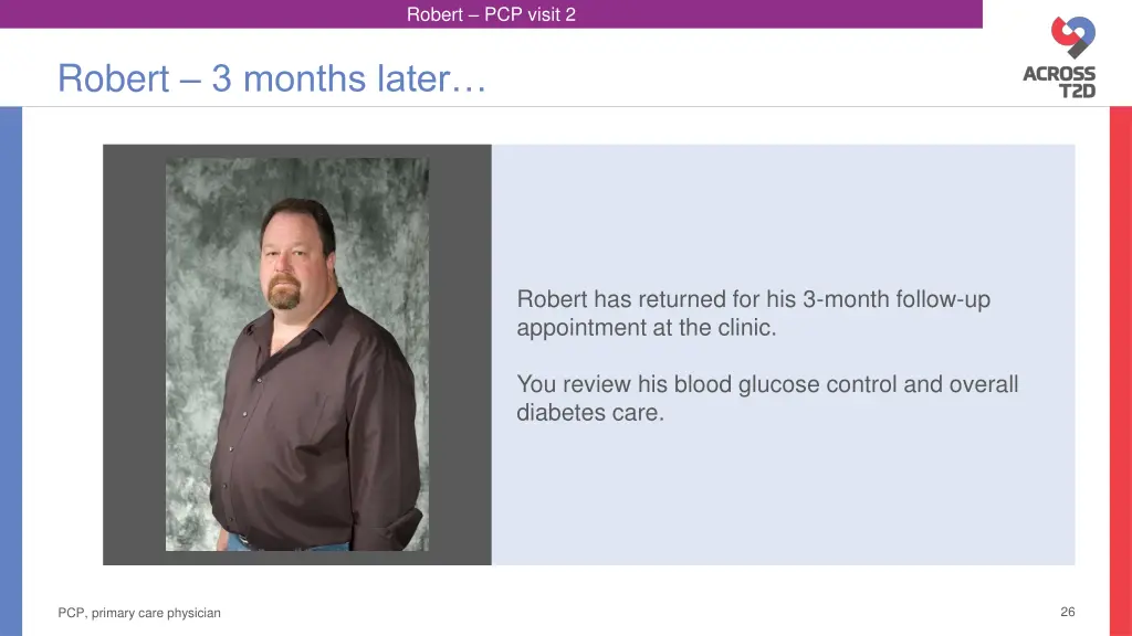 robert pcp visit 2