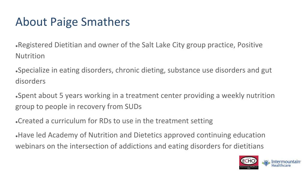 about paige smathers