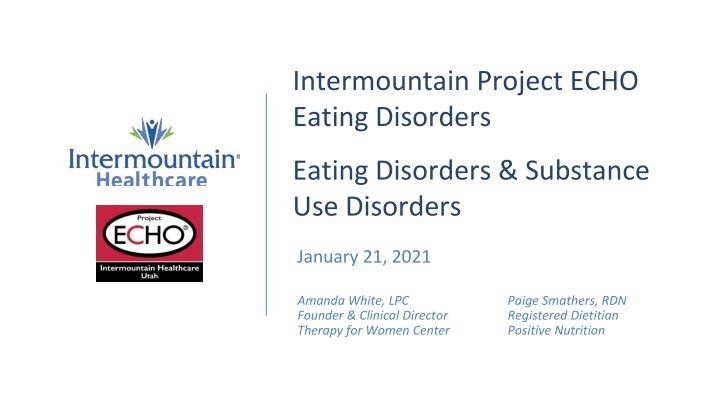 intermountain project echo eating disorders