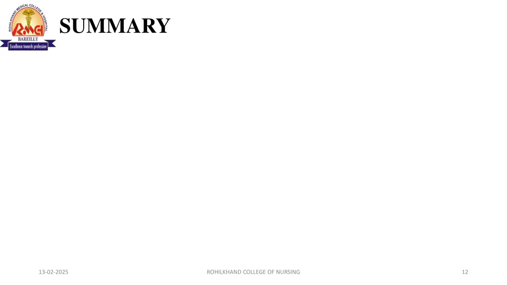 summary