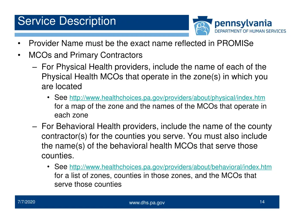 service description 1
