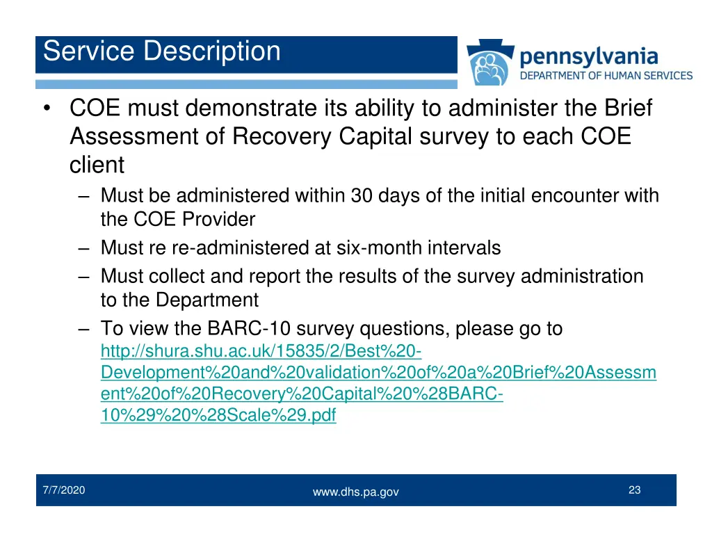 service description 10