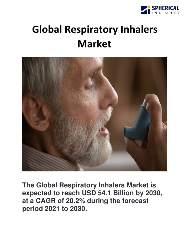 global respiratory inhalers market